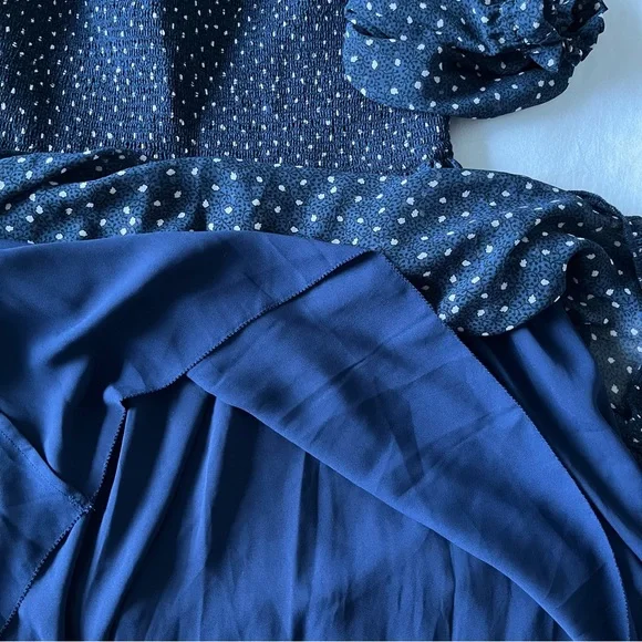 Wilfred Tempest Dress Navy Print - Picture 4 of 16